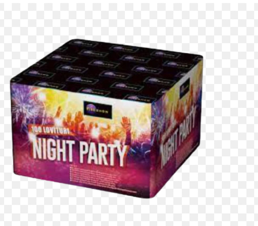 Baterie de artificii 100 focuri calibrul 30mm night party Fireshow