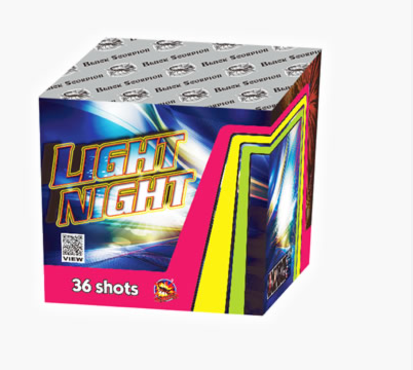 Baterie de artificii 36 focuri calibrul 20 mm Fireshow enigma