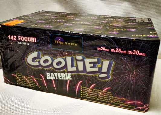 BATERIE de artificii Fireshow COOLIE! 142 F – multiefect
